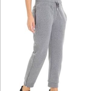 NWT Adidas by Stella McCartney Gray Zip Ankle Sweatpants Size S